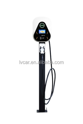 220VAC Faixa de tensão de entrada Carregador portátil de 7KW montado na parede para veículos de energia