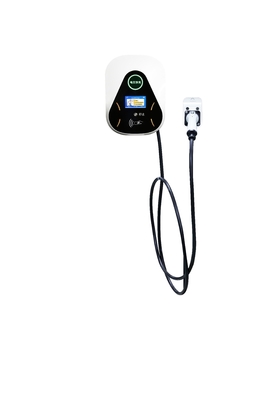 220VAC Faixa de tensão de entrada Carregador portátil de 7KW montado na parede para veículos de energia