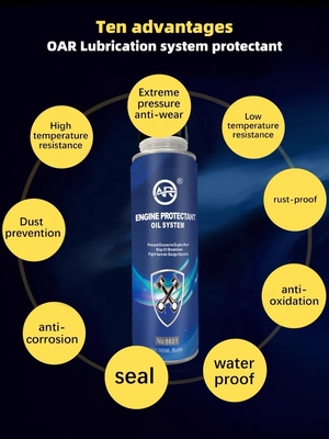 Protector do sistema de lubrificação do motor de gasolina Reduzir o atrito e proteger o seu motor