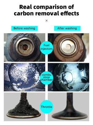 Nozzle de combustível do carro Injetor de combustível usado limpador para perda de energia Solução do problema líquido