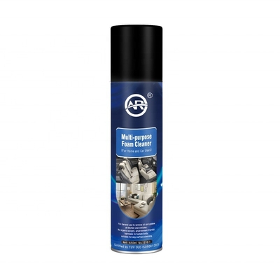 Spray de limpeza de espuma de 650 ml para limpeza profunda e multifuncional de couro de carro
