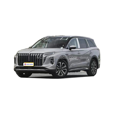 2024 HongQi HS7 SUV preto de tamanho médio a grande com direção à esquerda e sem porta-malas