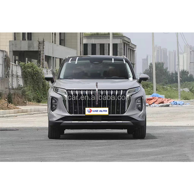 2024 HongQi HS7 SUV preto de tamanho médio a grande com direção à esquerda e sem porta-malas