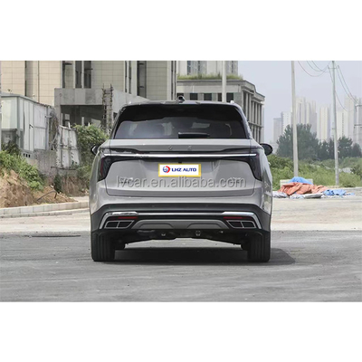 2024 HongQi HS7 SUV preto de tamanho médio a grande com direção à esquerda e sem porta-malas