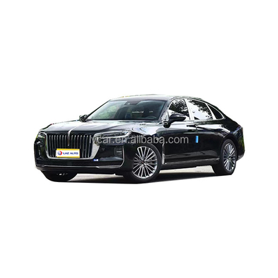 185kW Potência máxima HongQi H9 Carro chinês popular com direção à esquerda e potência de combustível