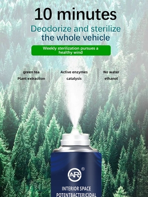 Matar eficazmente bactérias e remover odores com a Fórmula de Fogger de Veículos Automóveis Ora
