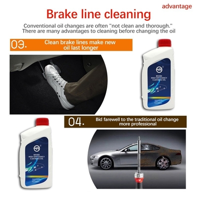 Longo prazo de validade Três anos Fluido do sistema de travagem Fluido de limpeza para automóveis 946ML Capacidade