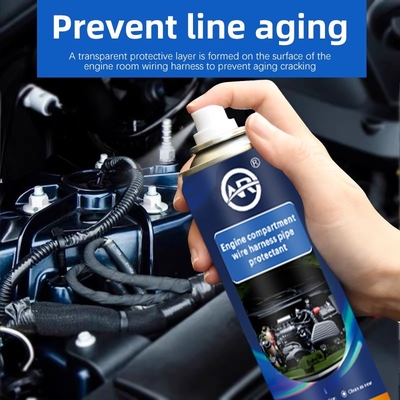 Solução de limpeza e proteção da linha do compartimento do motor para veículos automóveis