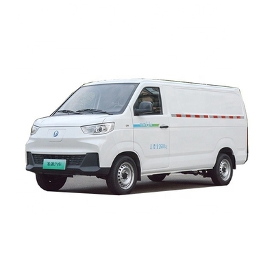 Mini camião elétrico com suspensão traseira Macpherson e volante multifunção