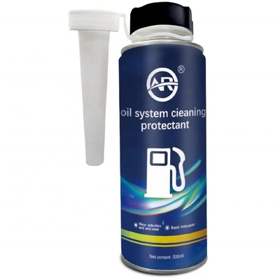 Sistema de combustível de limpeza profunda Protector de limpeza para cuidados com o carro Tente adicionar antes de adicionar óleo