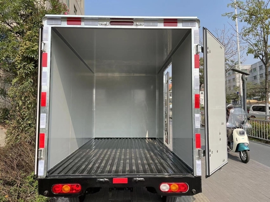 FeiDi Pure Electric Light Enclosed Box Truck com 260km Range 4010*1750*380mm 2 assentos