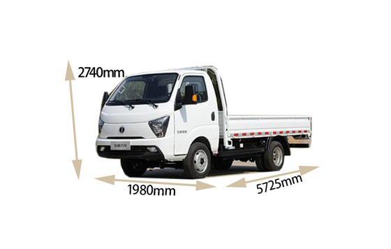 Mini Truck Veículos elétricos 2024 2 lugares e 100% combustível elétrico por Feidi Ef3