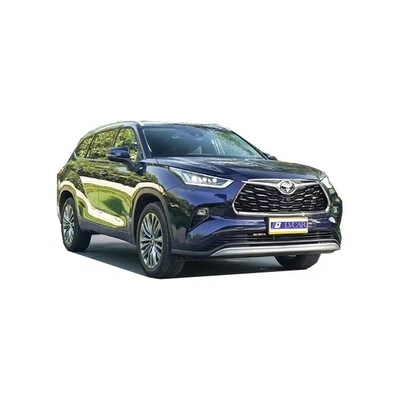 Highlander Toyota de tecido elétrico vermelho padrão turbo escuro multifunção SUV híbrido