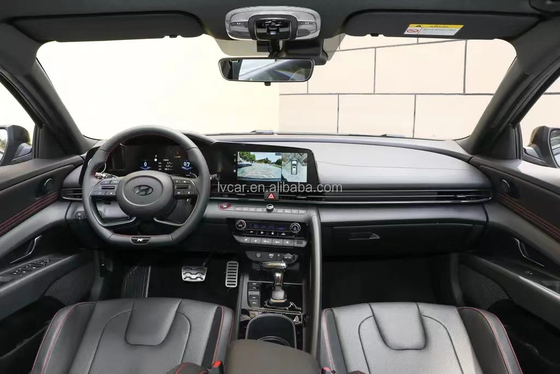 Direção elétrica Hyundai Elantra 1.5L Sports Sedan usado com câmera KZ LED e Turbo