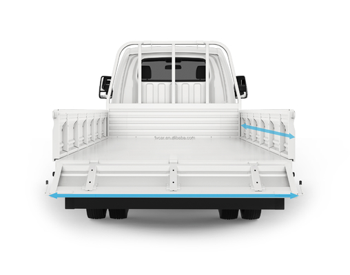 Caminhão elétrico Feidi EF3 com caixa de carga de 3,6-4m, capacidade de bateria 55,7 e 2 assentos