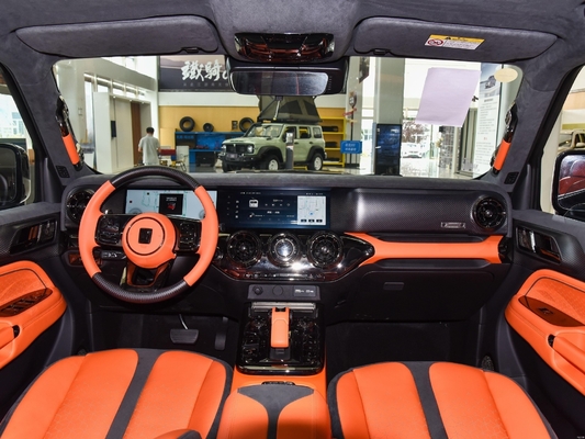 O melhor veículo off-road do Tank 300 com touch screen e volante multifunção.