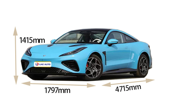 2024 Neta GT560 4 lugares SUV elétrico puro Carros elétricos Torque máximo Nm 620N.m