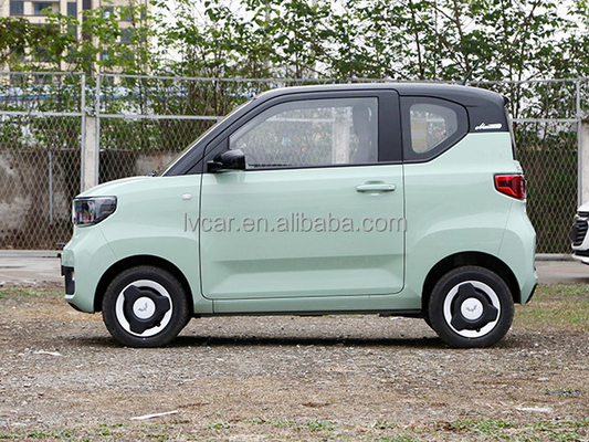 120-170Km alcance de cruzeiro Wuling Mini Carro Elétrico com estrutura de carroceria de 3 portas e 4 lugares