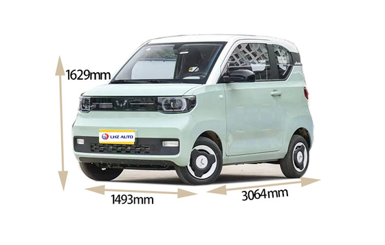 2024 Wuling Mini Carro Elétrico Convertível SUV Elétrico Pura com Bateria de Íons de Lítio