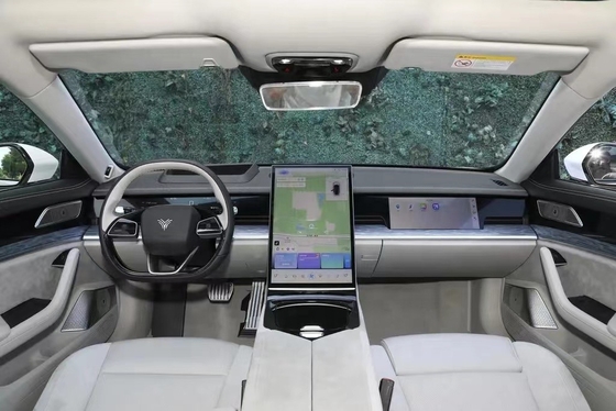 Automóvel esportivo Neta equipado com controlo de velocidade ACC com 5 lugares e energia elétrica ecológica