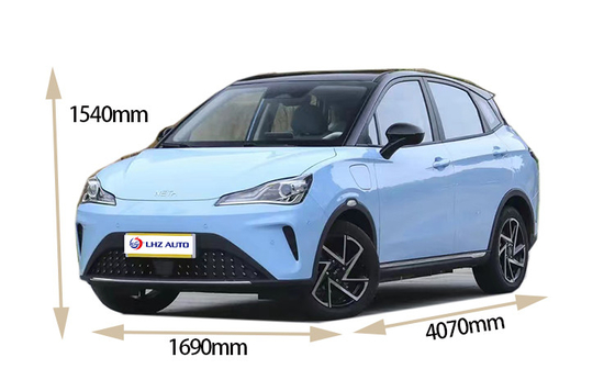 Veículo elétrico Nezha Aya Energético 318-401km Distância 0,5 Hora Tempo de carregamento