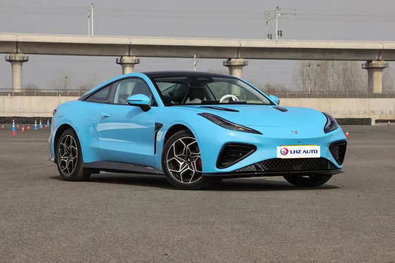 Pure Electric 2024 Nezha GT Sport Car 600 km Faixa de operação 2 portas e 620N.m Torque máximo