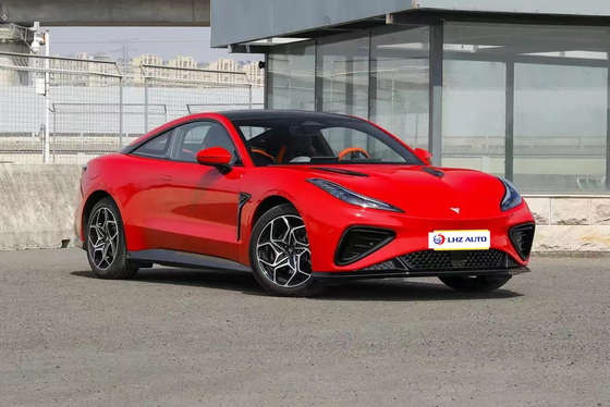 Torque máximo de 620 N.m 2024 NETA Gt Carro Esportivo Eléctrico com autonomia de 560 km e 4 lugares