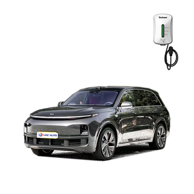 Silver Li Xiang L8 MAX Carro Elétrico EV Multifunção Volante teto solar panorâmico