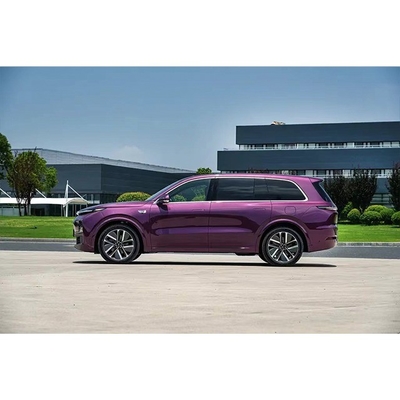 Silver Li Xiang L9 MAX 7 lugares AWD Drive SUV elétrico Carro com suspensão frontal multi-link