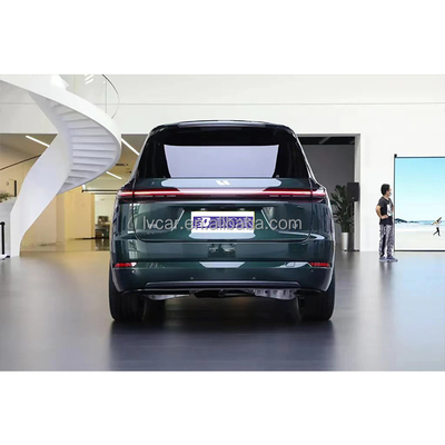 Silver Li Xiang Li L9 MAX SUV elétrico Carro 7 lugares Drive AWD para opções multicolor
