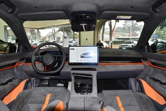 Potência máxima 200-250 PS Veículos elétricos puros com sistema de entretenimento do carro incluído