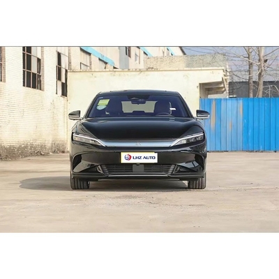 BYD Han EV 605km Champion Edition FWD Carro Elétrico Cor Vermelha Combustível 100% Elétrico Feito