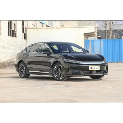 BYD Han EV 605km Champion Edition FWD Carro Elétrico Cor Vermelha Combustível 100% Elétrico Feito