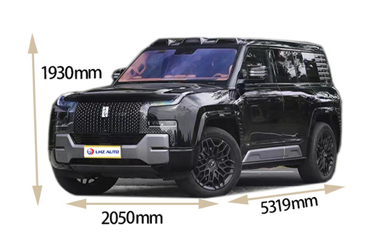 Capacidade da bateria 49KWH SUV elétrico híbrido BYD Yangwang U8 Luxury 5 lugares Grande 4x4