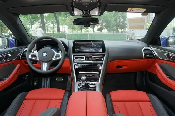 BMW 840i 2023 Carro de alto desempenho com quatro portas e janela traseira elétrica